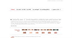 Desktop Screenshot of butterflyeyes.com
